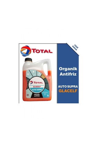 Total Kırmızı Glacelf Auto Supra 3Lt Kırmızı Ant