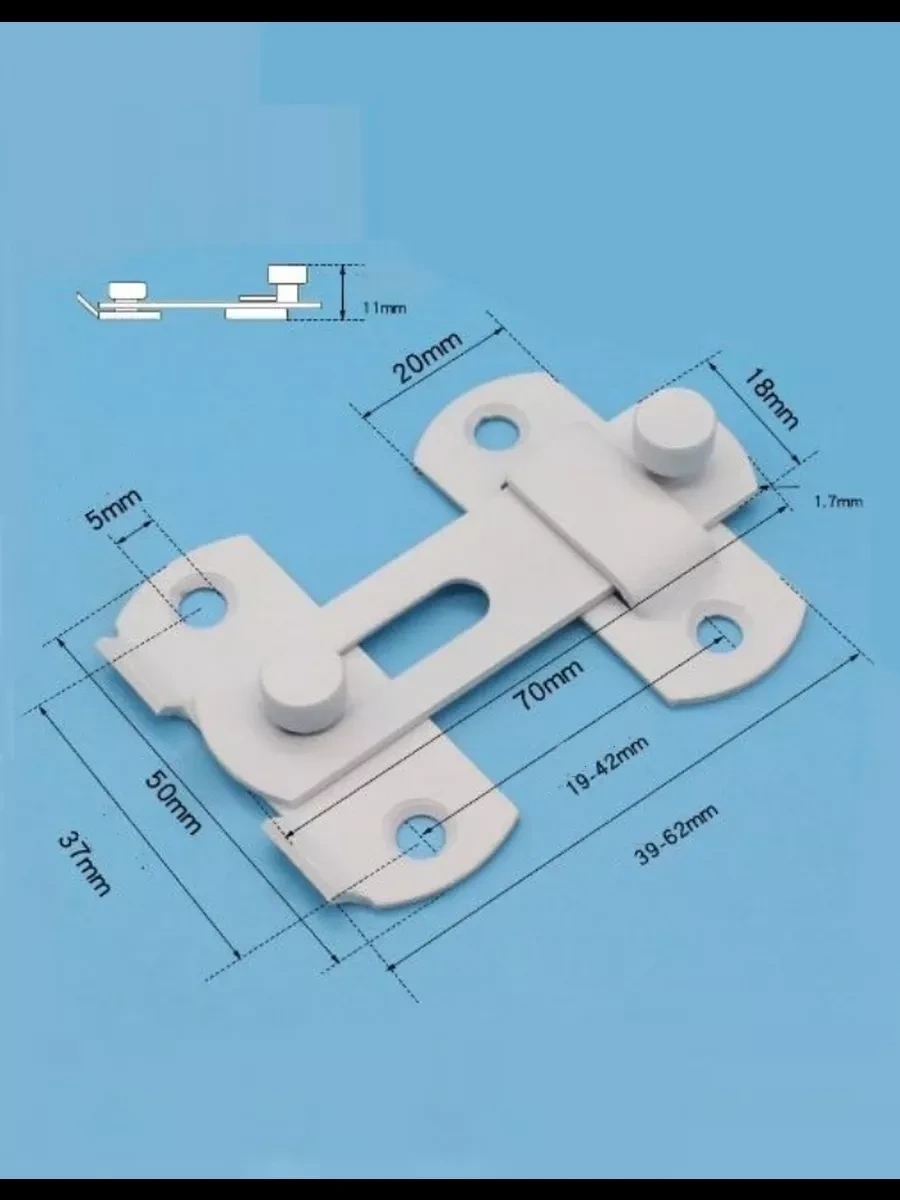 Makedon Kapı Manşonu, 70mm, Beyaz 208885610