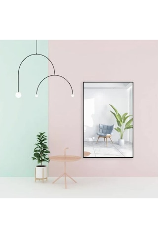 Ziol Duvar Aynası Siyah