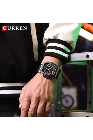 Curren 8443 Quartz Kol Saati-orjinal Kutusunda Siyah Gold