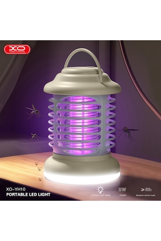 Yh10 Taşınabilir Led Lamba & Sivrisinek Kovucu Uv Işık 1200mah 400 Lümen 10000k Renk Sıcaklığı 3 Mod Çok Renkli