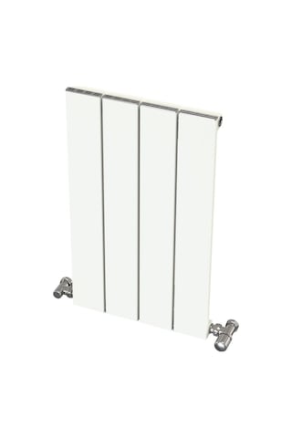 Alüminyum Radyatör 60x36 4 Dilim Kırık Beyaz Ral9010 Hestia