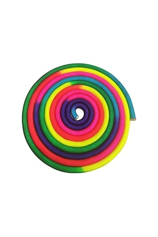 Gymo Sports Pro Series Ritmik Jimnastik İpi Rainbow