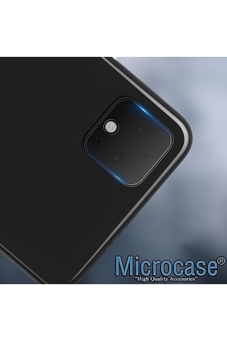 Microcase Google Pixel 4 Kamera Camı Lens Koruyucu Film