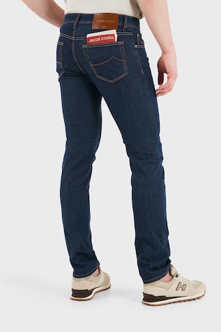 Jacob Cohen Pamuklu Slim Fit Normal Bel Dar Paça Jean Erkek Kot Pantolon Jum Qe004 034 S3735 R2 100d Lacivert