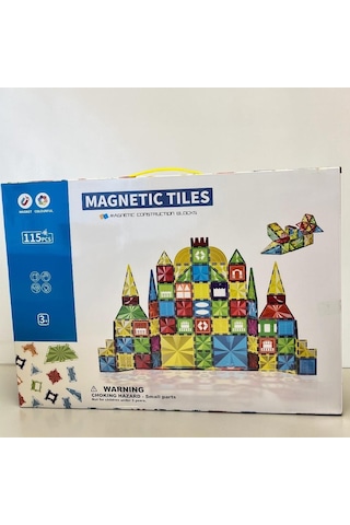 Sh59695 115 Parça Magnet Stan.seri Renkli Blok