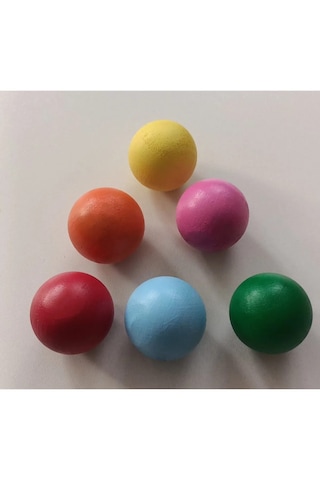 Moccotoys Waldorf 6 Lı Renkli Toplar