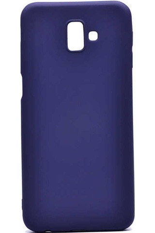 Samsung Uyumlu Galaxy J6 Plus Kılıf Zore Premier Silikon Kapak Lacivert