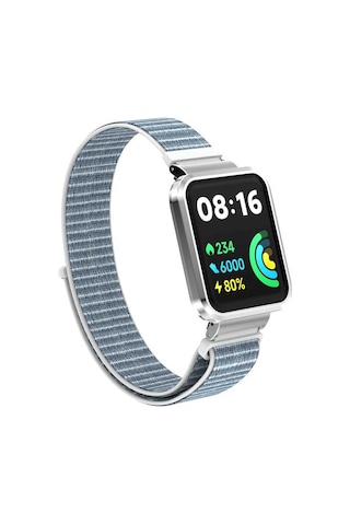 Xiaomi Redmi Watch 2 Lite Uyumlu Krd-61 Hasır Nrtk Kordon-no11