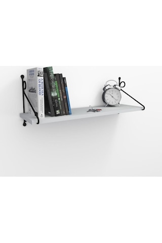 Decormet Seramoni Raf Seti 1 Raflı 200 720 Beyaz Beyaz