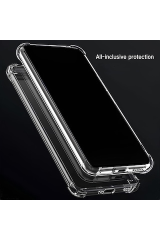 Xiaomi Mi 13 - 13 Pro Antişok Arkası Sert Sararmaz Kenarları Yumuşak Şeffaf Silikon Kılıf