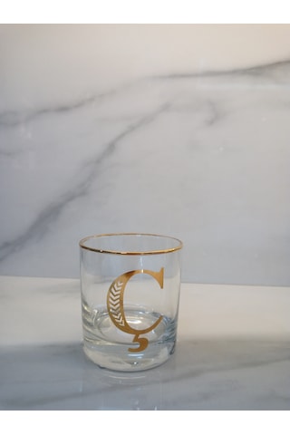 Monogram Cam Bardak-c Kupa