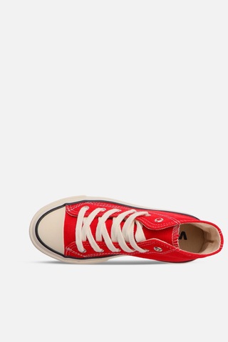 Vicco Star Basic Unisex Genç Kırmızı Sneaker Kırmızı