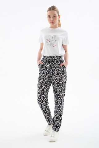 Fashion Friends Bayan Pantolon 25y0843k1 Siyah Siyah