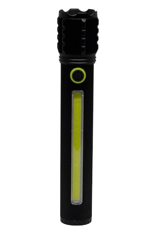 Gold Silver GS-405 10W Çelik Kasa Zoom Özellikli USB Şarjlı El Fe Siyah