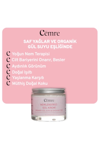 Nemlendirici Gül Kremi