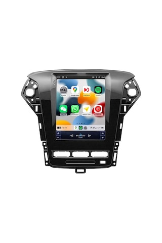 Ford Mondeo Tesla 2010-2014 4gb Ram 64gb Hafıza 4 Çekirdek Carplay Kamera Android Multimedya 12"