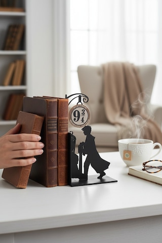 Esa Gaming Harry Potter Platform 9¾ Kitap Tutucu 3d Baskı Dekoratif Kitaplık Organizer Fantastik