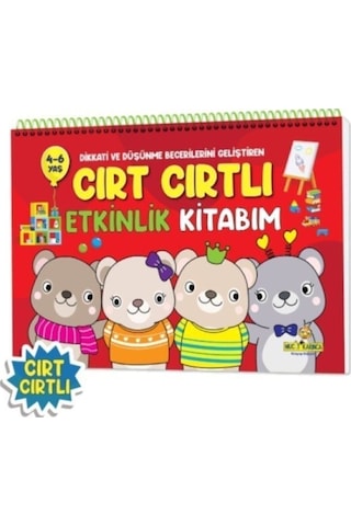 Cırt Cırtlı Etkinlik Kitabım 4 - 6 yaş
