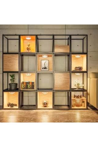 16 Renk Değiştirilebilir Led Disk Işıklı 6 Adet Gece Lambası