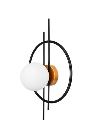 Glop Camlı Modern Ampüllü Aplik Çok Renkli