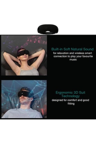 Eleeels R6 Göz Bakımı Masaj Aleti Ve Hava Akupunkturu - 4 Masaj Modu - Ergonomik 3d Suit Teknolojisine Sahip Nano Silkin Astar