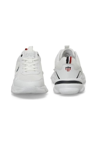 U.s. Polo Assn. Bob Wmn 5fx Kadın Beyaz-lacivert Sneaker Ayakkabı Beyaz