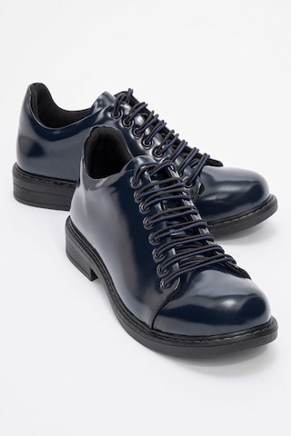 Festy Laci Rugan Lastik Bağcıklı Kadın Günlük Ayakkabı Lacivert