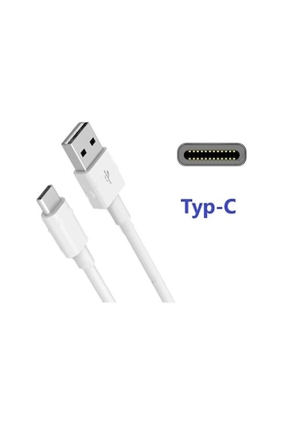 Huawei P20 Type C Şarj Ve Data Kablosu