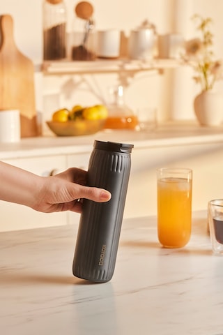Karaca Rimo Sızdırmaz Çelik Termos 600 Ml Antrasit Gri