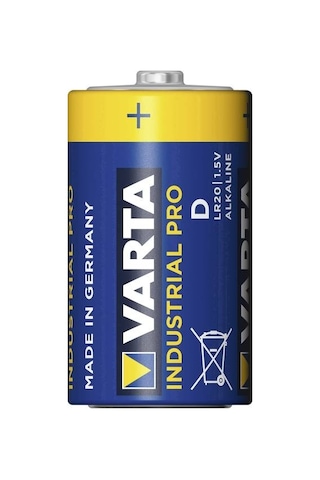 Varta 4020 Industrial Pro Lr20 Alkalin Büyük Boy D Pil 20'li