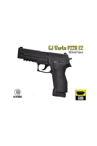 Kjw P226 E2 Gbb Airsoft Tabanca