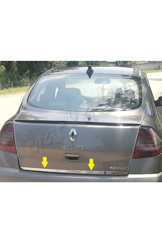 Db Chrome Renault Megane 2 Sedan Krom Bagaj Alt Çıta 2004-2010 P. N11.2145