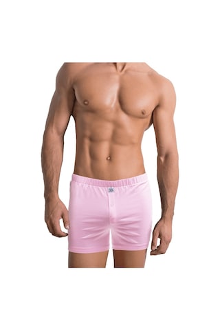 The Don Pembe Renk Jersey Penye/Örme Erkek Boxer