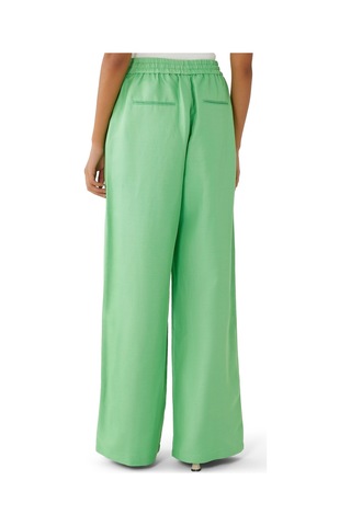 Acler Bonython Pants, Geniş Paça Yüksek Bel Pantolon Yeşil