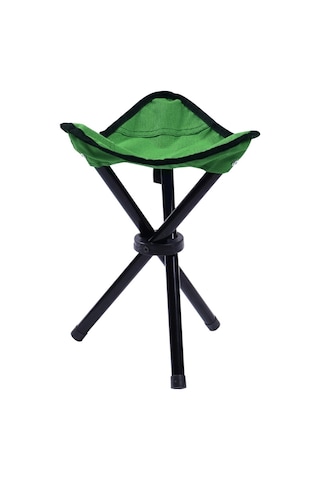 Yürüyüş Açık Kamp Balıkçılık Katlanır Dışkı Taşınabilir Üçgen Sandalye Maksimum Yük 100kg Katlanır Sandalye Boyutu: 22 X 22x31 Cm Green Kırmızı