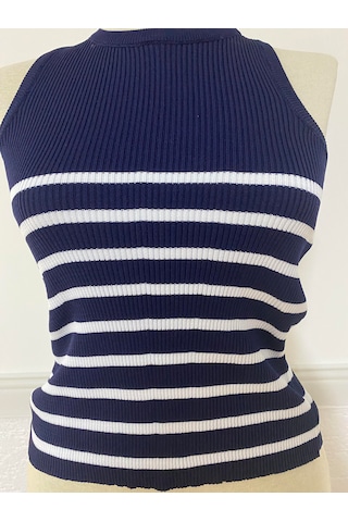 Crop Thisrt Lacivert