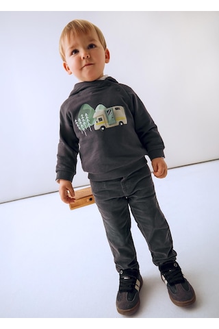 Mayoral Erkek Bebek Regular Fit Pantolon Gri Gri