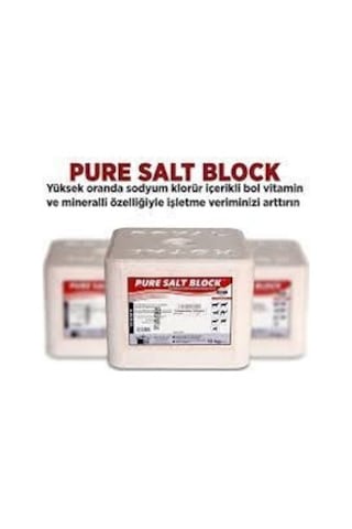 Pure Salt Block 10 Kg 2 Adet Pure Salt Block 10 Kg 2 Adet