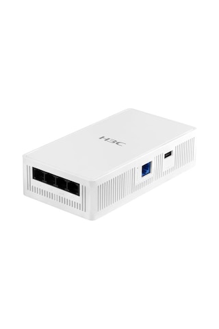H3c 9801a3wx Wa6120h 5 Port Gıgabıt 2.4/5ghz 1.775gbps 802.11ax Wıfı6 Duvar Tipi Access Poınt