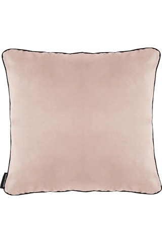 Biyeli Kırlent Yastık Kılıfı Somun Rengi 45x45