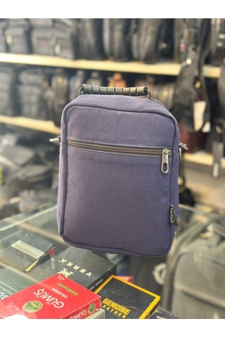 Trg Polo Lacivert Keten Erkek El Çantası Lacivert