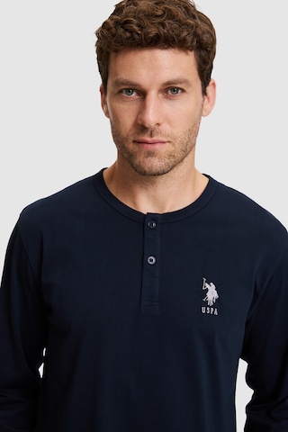 U.S. Polo Assn. Erkek Lacivert Pijama Takımı 50333264 Vr033