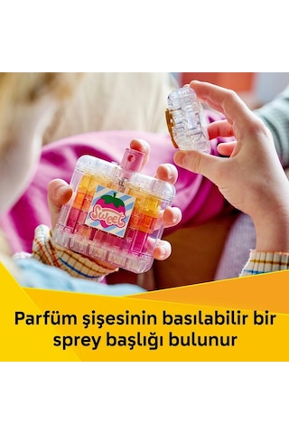 Mey İthalat Arada Çiçekli Dekoratif Parfüm Şişesi 31383
