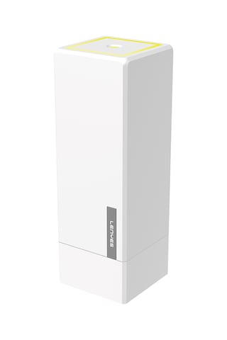Lenyes Lhu02 Küp Tipi Rgb Atmosfer Işıklı Nano Sprey Sessiz Hava Nemlendirici Beyaz