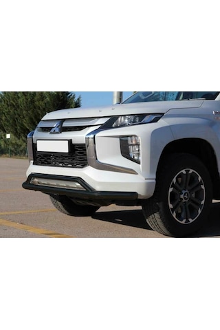 Volkswagen Amarok Off Road Ön Tampon Koruma Demiri Siyah Çiftli Bıyık 2010+ Pst18