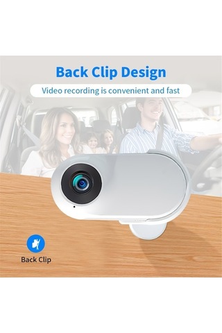 Supermarket1 100 Spor Kamerası Manyetik Başparmak Kamera Hd 1080p Açık Hava Taşınabilir Binicilik Siyah Siyah