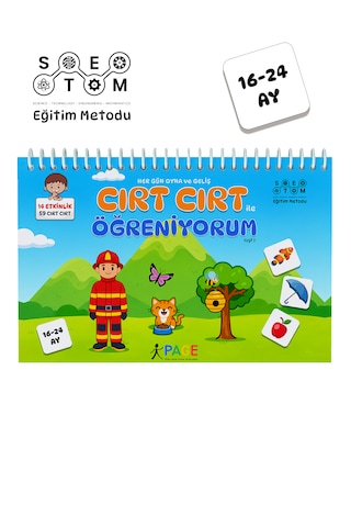 3lü Set / Cırt Cırt İle Öğreniyorum 1 Adet