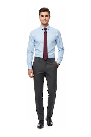 Presto Erkek Slim Fit Armürlü Pantolon Kahve 3181-400 Kahverengi