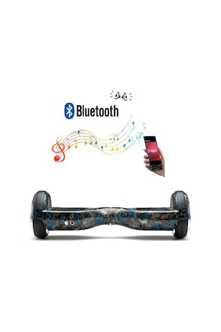 Citymate Elektrikli Kaykay Hoverboard Bluetooth 6.5 Inch Desen-18